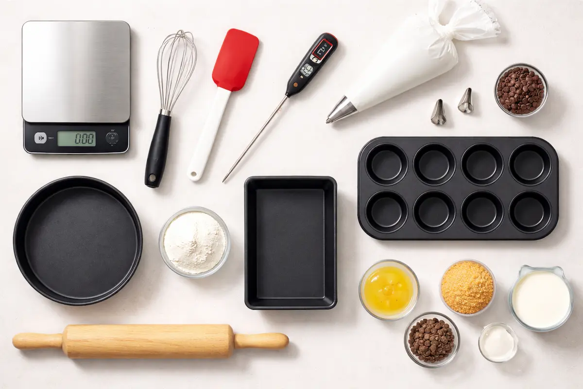 Les 20 produits indispensables pour lancer une pâtisserie