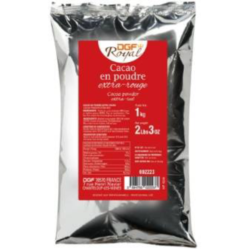 Cacao en poudre extra rouge DGF