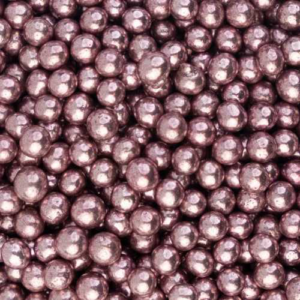 Sugar balls Argenté métallique 4mm