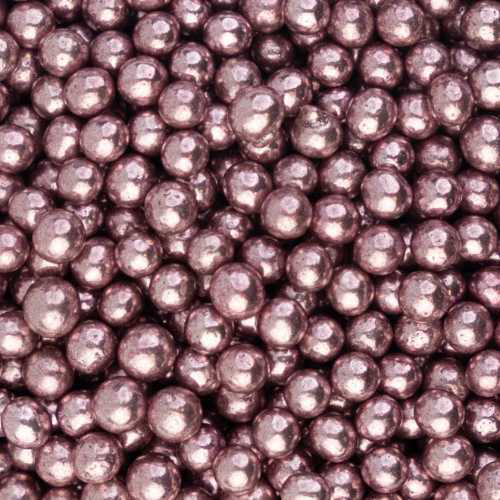 Sugar balls Argenté métallique 4mm