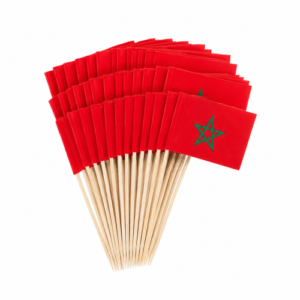 Topper Drapeau Maroc Pack 100 unité