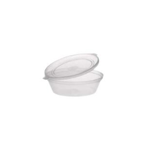 Pot à sauce oval 100pcs