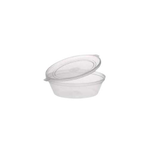 Pot à sauce oval 100pcs