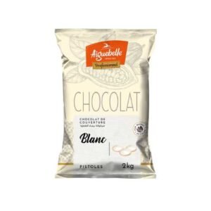 Chocolat de couverture Pistoles blanc Aiguebelle 2KG