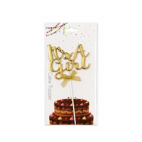 Cake Topper It's a Girl Or