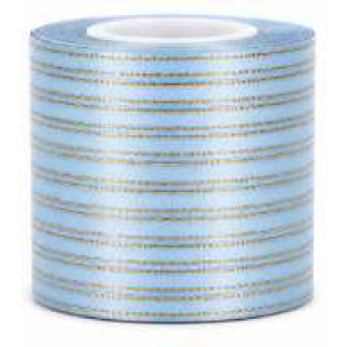 Ruban satin petit bleu ciel