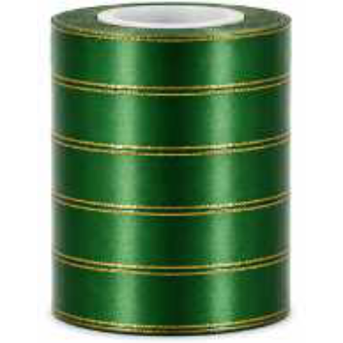 Ruban satin grand vert