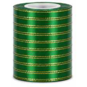 Ruban satin petit vert