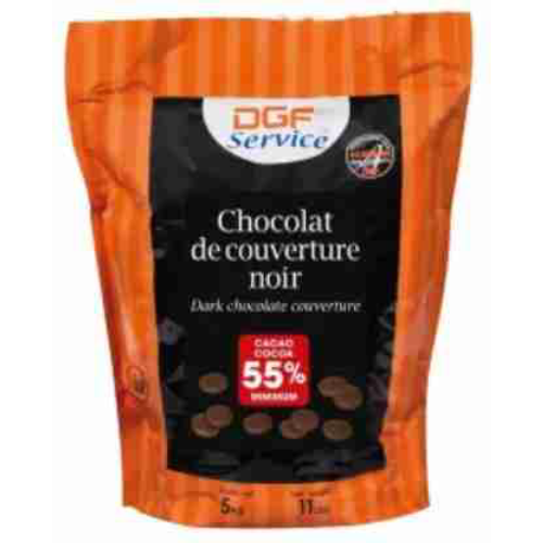 Chocolat de couverture Noir 55% DGF