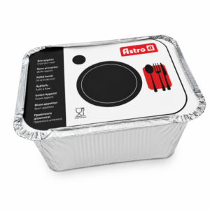 Barquette aluminium lasagne