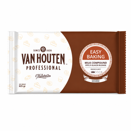 Tablette Van Houten Lait Easybaking 825g