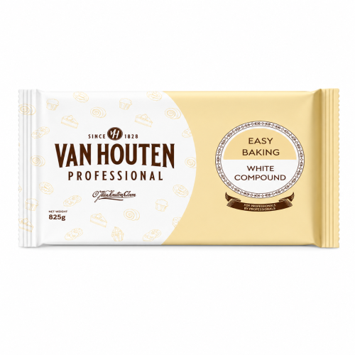 Tablette Van Houten Blanc Easybaking 825g
