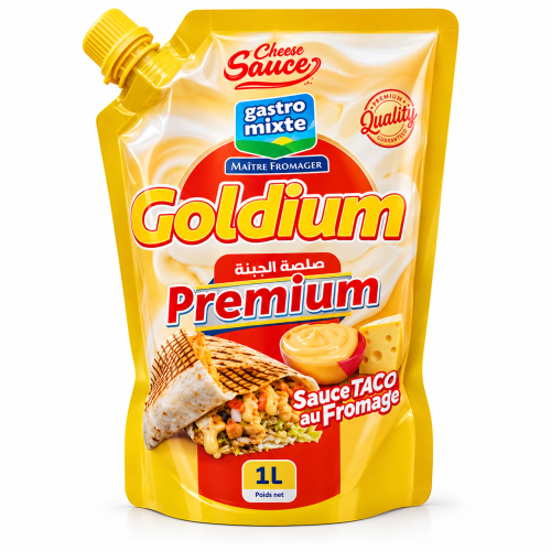 Gastro mixte sauce Tacos au fromage Goldium 1L