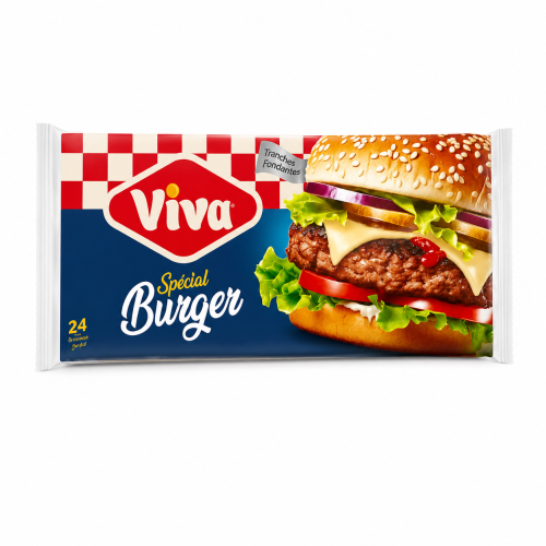 VIVA Fromage Slices Spécial Burger 24 tranches 300g