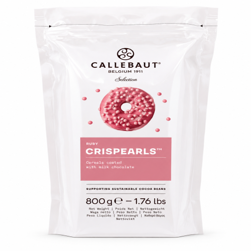 Crispearls Ruby Monalisa Callebaut 800g