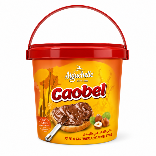 Pâte à tartiner Caobel aux noisettes 420g