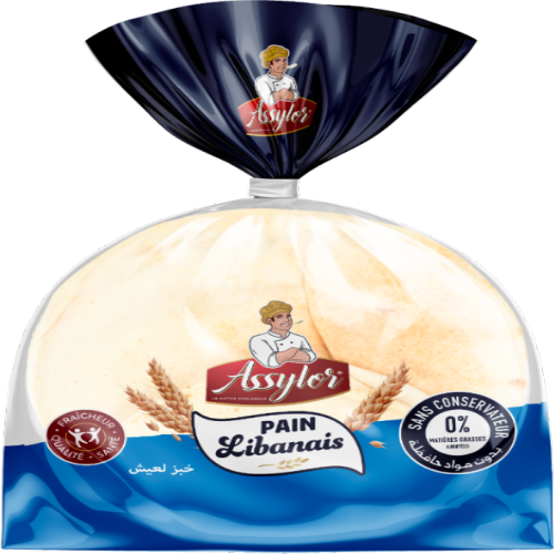 Pain Libanais Assylor 7 pièces 300g
