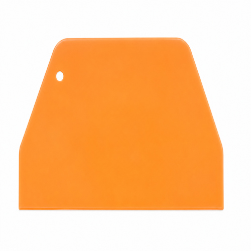 Coupe pâtisserie en plastique orange 13,5 x 9,5