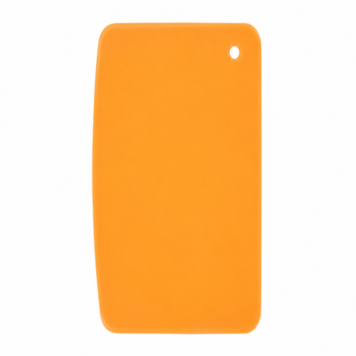 Coupe pâtisserie en plastique orange 19,5 x 12,2