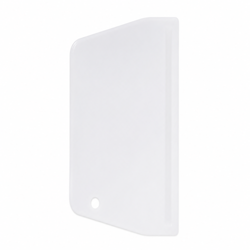Grattoir en silicone pour gâteaux blanc 13,5 x 9,5
