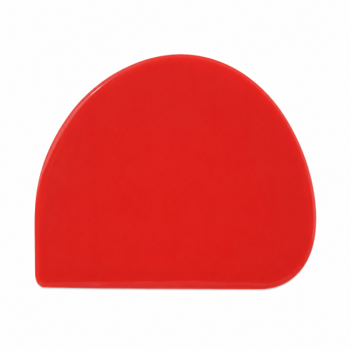 Coupe-pâte en plastique rouge