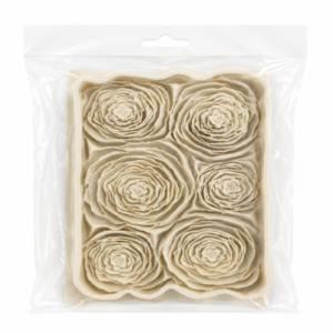 Moule en silicone avec des motifs fleurs grand