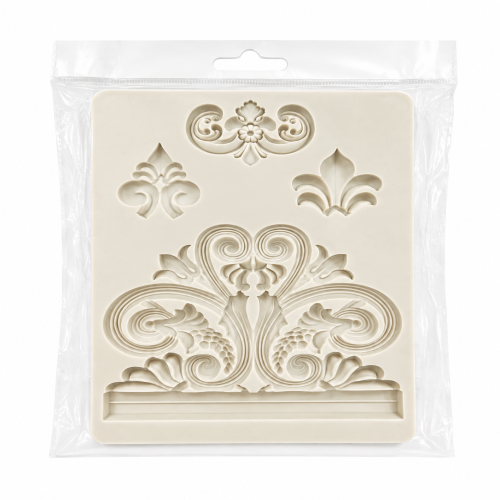 Moule en silicone avec des motifs décor Baroque grand