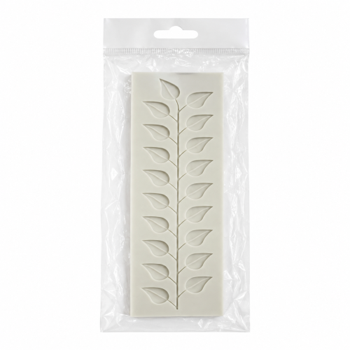 Moule en silicone avec des motifs Branche de Feuilles