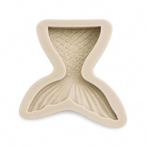 Moule en silicone avec des motifs Queue de Sirène
