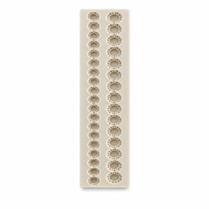 Moule en silicone avec motifs bordure Perles – 2 Tailles