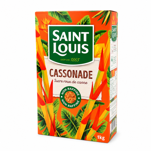 Cassonade Roux Sucre de cannes 1KG