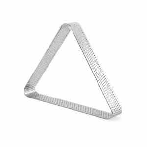 Moules à gâteau en acier inoxydable triangulaires 15x2cm