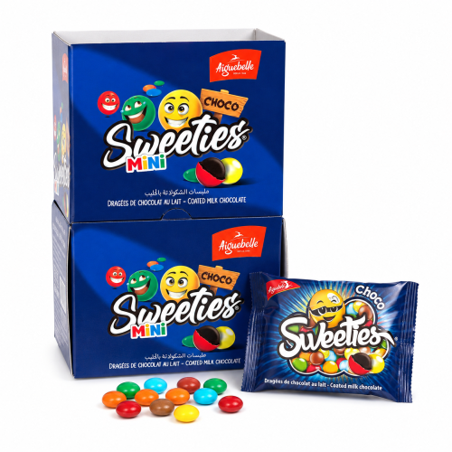 Sweeties mini 10g - Dragées de chocolat au lait (Boite 175pcs)