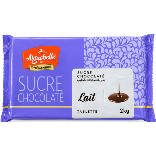 Tablette sucre chocolaté Lait 2KG